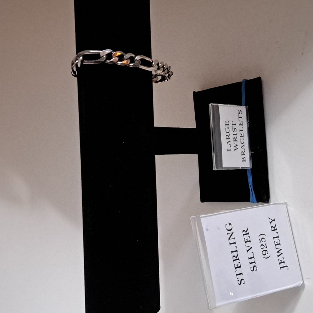 Vintage Sterling silver Italy 925 bracelet 8"